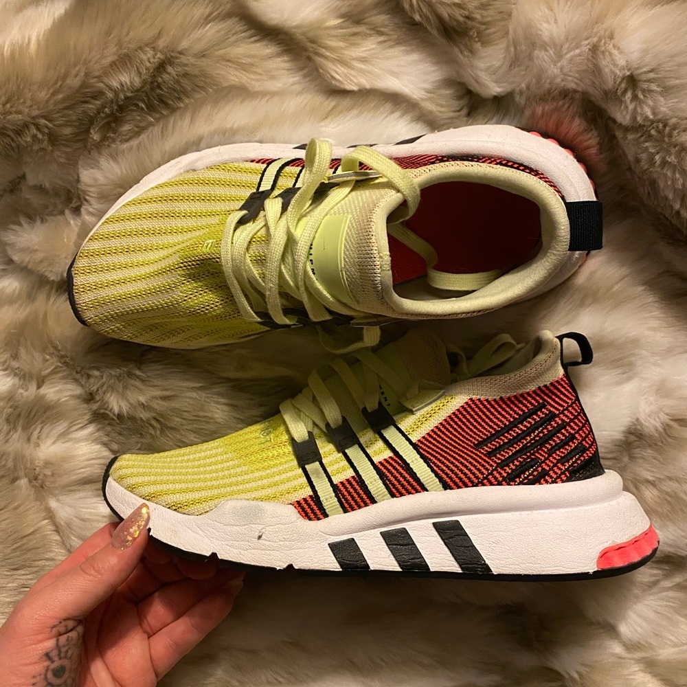 Big Kid Adidas EQT Good Used Condition worn a few times only